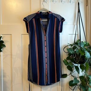 EXPRESS Striped Dress | size xs